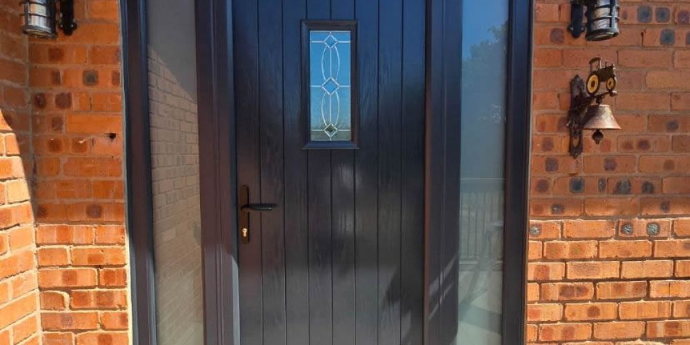 Anthracite Composite door Rhuallt North Wales (2)