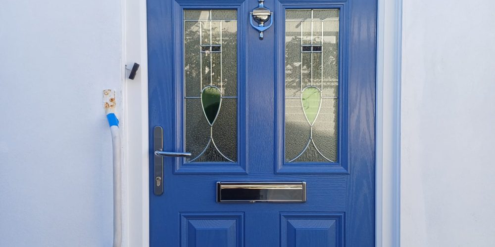 New Composite Door Installation Abergele, North Wales1
